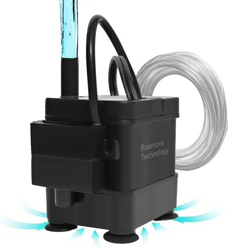 Miniatura 8 de Bomba Pequeña con Sensor de Nivel, Elevación de Drenaje de 5 Pies, Gran Volumen, Bomba de Agua Sumergible Automática de 110V, Mini Bomba