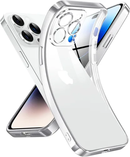 Miniatura 144 de Supdeal Funda transparente para iPhone 13 Pro, no amarillea, protección de cámara, probada en caídas de grado militar, transparente, a prueba