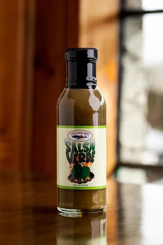 Miniatura 3 de SOUTH SHORE SAUCE Salsa picante gourmet SALSA VERDE suave picante con jalapeños sin gluten, dulce fresco y refrescante, sabor de una sola porción