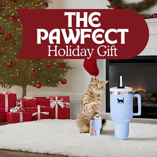 Miniatura 9 de PUPROAR Kitty Cup Juguete de Hierba Gatera - Juguete de Regalo para Gatos de Navidad y Cumpleaños con Hierba Gatera y Crujido, Divertido Relleno