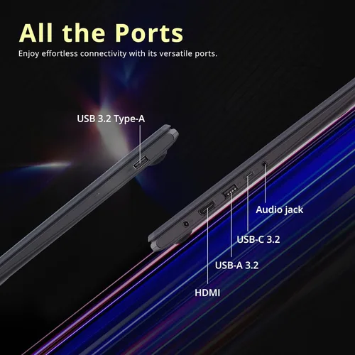 Miniatura 8 de ASUS Laptop de 14 pulgadas para negocios y estudiantes, pantalla FHD de 14 pulgadas, Intel Celeron N4500, 1 año de Microsoft 365, memoria de 4 GB