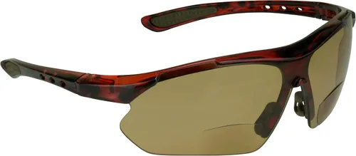 Miniatura 12 de proSPORT BIFOCAL - Lentes de sol para hombres y mujeres, bloqueo de luz azul, lente ámbar HD, semirarimas, envolvente, para conducir, golf