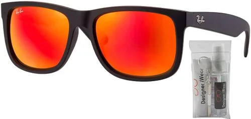 Miniatura 2 de Ray-Ban Rb4165 Justin Lentes de sol rectangulares