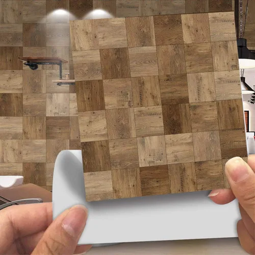 Miniatura 11 de AILEGOU Juego de 20 calcomanías para azulejos de despegar y pegar, vinilo impermeable, autoadhesivo, removible, para baño y cocina, 6 x 6 pulgadas