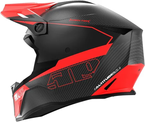 Miniatura 3 de 509 Altitude 2.0 Casco de fibra de carbono para moto de nieve