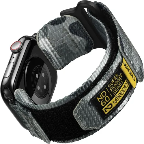 Miniatura 49 de Nereides Compatible con Correa de Apple Watch Ultra 3/2/1, Correa Deportiva de Nylon con Diseño Tejido para 49 mm (L, Negro)