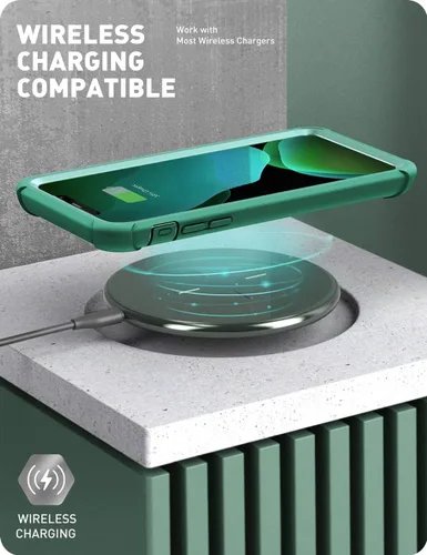 Miniatura 6 de i-Blason Ares - Funda para iPhone 11 de 6.1 pulgadas (versión 2019), funda transparente resistente de doble capa con protector de pantalla integrado