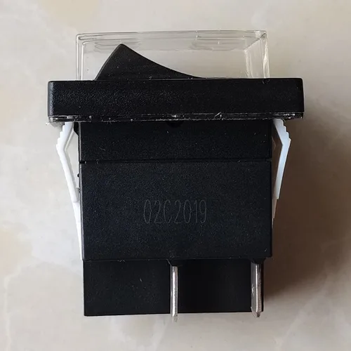 Miniatura 3 de 2 interruptores de botón pulsador KeDu HY12-9-7 para aparatos eléctricos domésticos y dispositivos similares, 125/250 V 20 A HY12-9-7 (HY12-9-7)