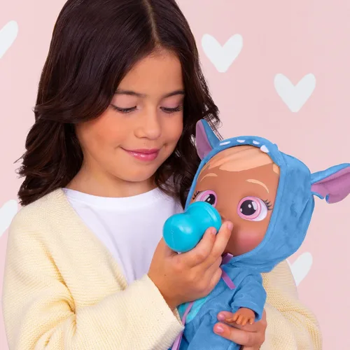 Miniatura 7 de Cry Babies Disney Stitch - Muñeca de bebé de 12 pulgadas, pijamas con temática de Stitch, para niñas y niños de 18 meses en adelante
