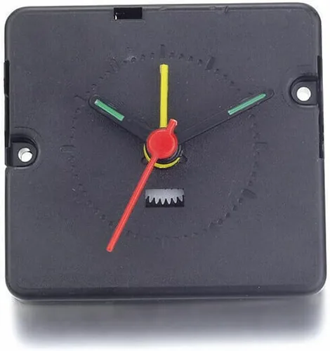 Miniatura 6 de SaiDian 1 unids cuarzo reloj despertador movimiento reloj reemplazo mecanismo reparación piezas DIY 588-08 con hora/minuto/segundo manos