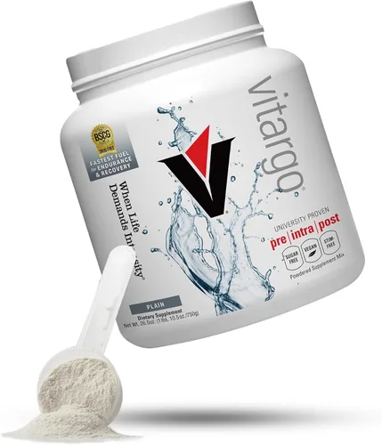 Miniatura 8 de Vitargo Polvo de Carbohidratos Alimenta el Glucógeno Muscular 2 Veces Más Rápido 4.4 LB Mango Polvo Pre Entrenamiento y Post Entrenamiento