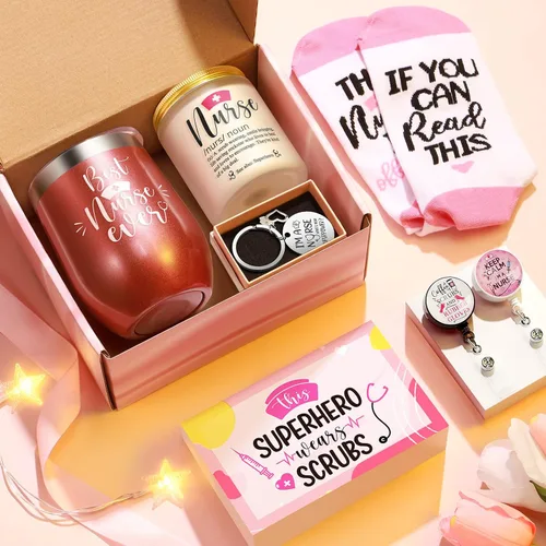Miniatura 4 de MAYICIVO Regalos de Enfermera para Mujeres, Regalos de Navidad para Enfermeras Escolares, Regalo de Apreciación de Enfermeras RN, Regalo