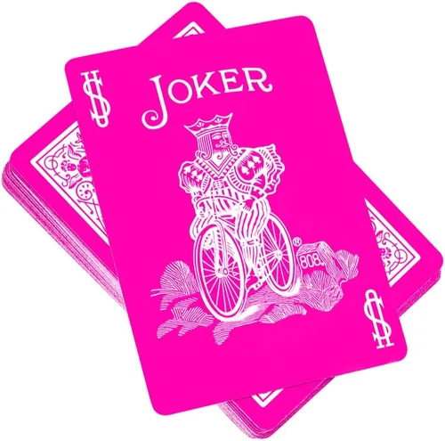 Miniatura 4 de Magic Makers Baraja de cartas de bicicleta rosa