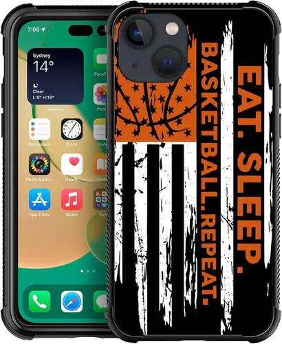 Miniatura 11 de Funda compatible con iPhone X/XS, diseño de bandera estadounidense de béisbol, TPU suave, a prueba de golpes, de vidrio templado, para iPhone X/XS
