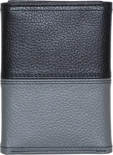Miniatura 76 de Nautica Men's Trifold Wallet RFID Blocking Protection ID Window Card Slots Genuine Leather Durable