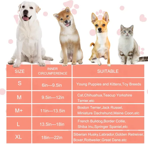 Miniatura 3 de Collar inflable para perro con forma de cono de perro con dona de cuello suave mejorada antilamer para perros y gatos, collar de cono de Rosa.