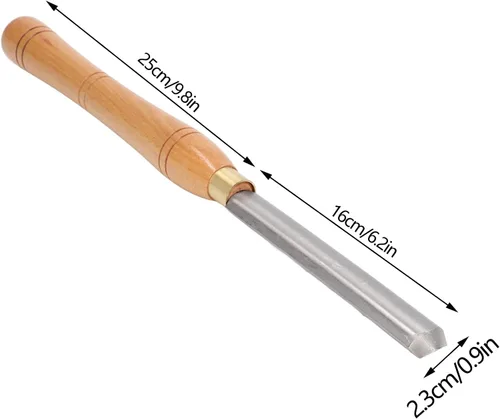 Miniatura 3 de Herramienta de torneado de torno, Cincel de torno de madera, Gubias de tazón de torneado de madera, Herramienta de torneado de torno de madera