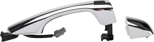 Miniatura 116 de TRQ Manija de puerta exterior delantera derecha cromada para el lado del pasajero compatible con Dodge Durango Jeep Grand Cherokee 2011-2021