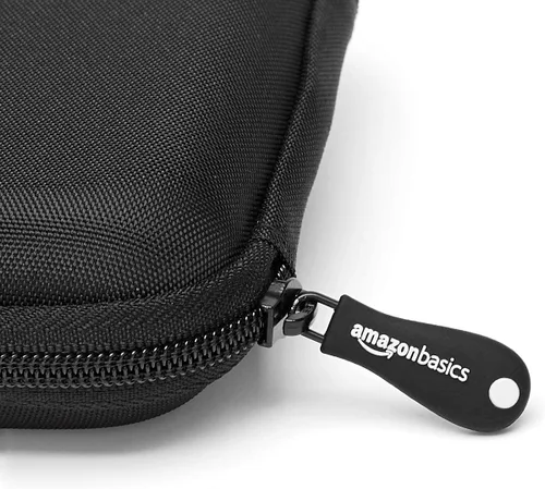 Miniatura 4 de Amazon Basics Estuche de transporte de carcasa dura pequeña para disco duro externo My Passport Essential 1 paquete, Negro