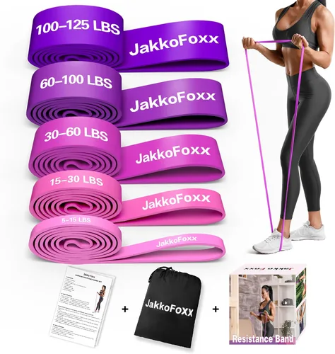 Miniatura 8 de Bandas de resistencia, bandas de dominadas, conjunto de bandas de asistencia para estiramiento para hombres y mujeres, ejercicio portátil