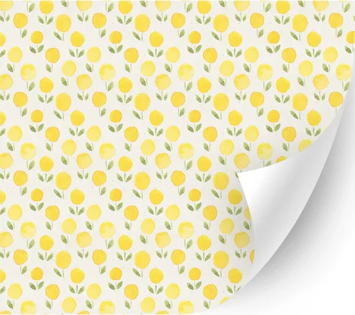 Miniatura 7 de HTV4U Vinilo de transferencia de calor con estampado floral (flor de acacia, 13.5 x 12 pulgadas), vinilo impreso para planchar, papel de prensa