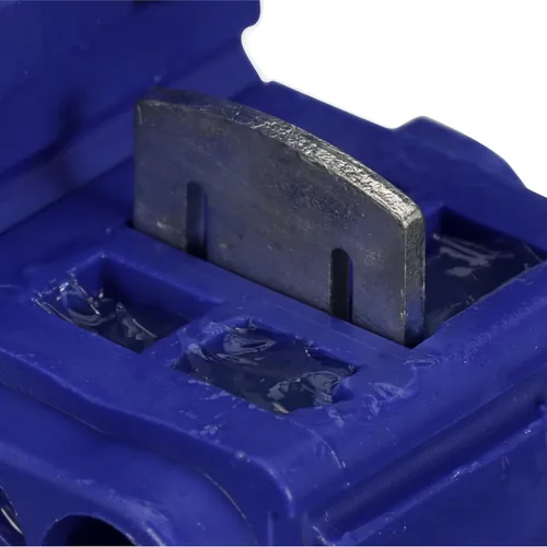 Miniatura 4 de 3M Scotchlok Electrical IDC 804-POUCH, Azul, 18-16 AWG (sólido/trenzado), 14 AWG (trenzado), 25 por bolsa, Conector de desplazamiento de aislamiento