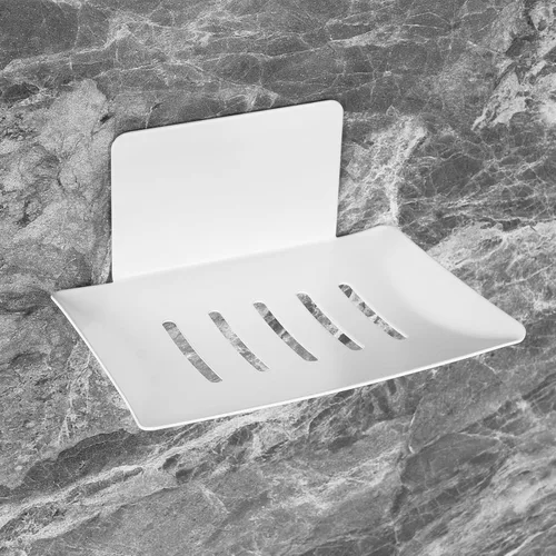 Jaboneras para baño, soporte para jabón de barra con bandeja autodrenante, bandeja de jabón para pared de ducha, recipiente de jabón autoadhesivo de