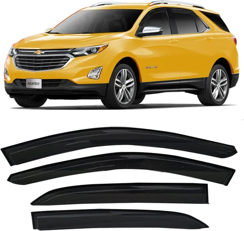 Miniatura 24 de Viseras laterales adhesivas para ventana de lluvia, deflectores de ventilación para Toyota RAV4 2019 2020 2021 2022, 4 piezas teñidas de humo