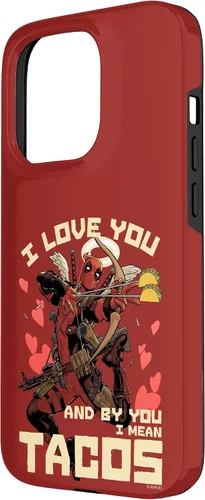 Miniatura 29 de Marvel Deadpool I Love You and by You I Mean Tacos - Carcasa para iPhone 17