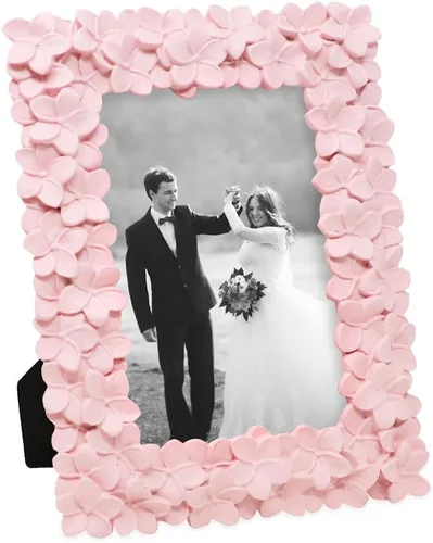 Miniatura 5 de Laura Ashley - Portarretratos de resina con diseño floral Rosa