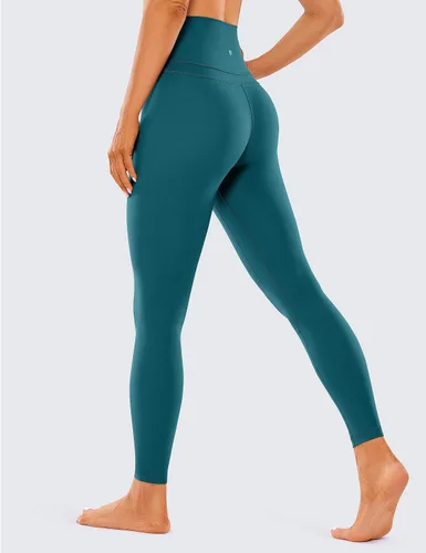 Miniatura 2 de CRZ YOGA - Leggings de yoga con longitud de 78 para mujer, sensación de desnudez, pantalones ajustados con cintura alta, entrepierna de 25 pulgadas
