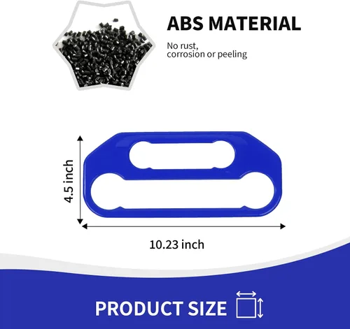 Miniatura 3 de RAZPOY para Bronco Cubierta del Panel del Interruptor de Aire Acondicionado, Moldura del Botón A/C de la Consola Central Compatible con Accesorios