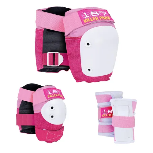 Miniatura 16 de 187 Killer Pads Conjunto de Seis Almohadillas, Coderas, Rodilleras y Muñequeras - Ideal para Skateboarding, Patinaje sobre Ruedas y Patinaje
