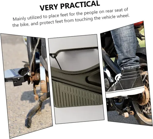Miniatura 3 de VANZACK 1 par de pedales plegables reposapiés bicicleta reposapiés bicicleta asiento niños bicicleta para niños+bicicletas pedales de asiento