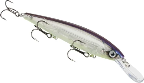 Miniatura 12 de Strike King KVD Jerkbait profundo señuelo de pesca de 3 ganchos, 3/5 onzas, 4.75 pulgadas Sexy Shad