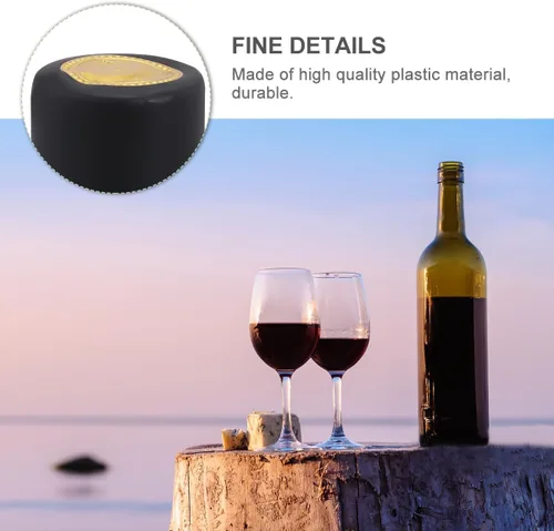 Miniatura 6 de Cabilock Tapas retráctiles para botellas de vino, película de sellado termorretráctil de 1.299 in para botellas de vino, cubierta reselladora