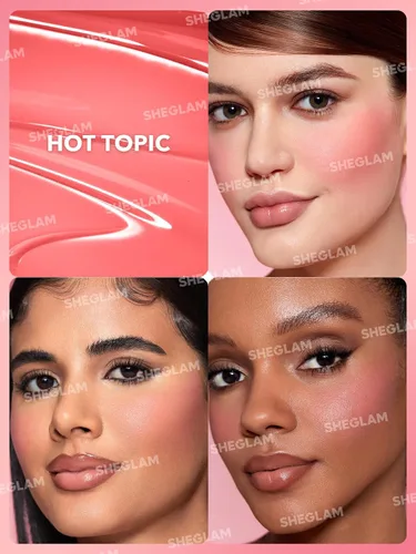 Miniatura 7 de SHEGLAM Color Bloom Rubor Líquido Maquillaje para Mejillas Acabado Mate - Hot Topic