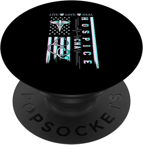Miniatura 6 de Hospice CNA Life Certified Asistente de enfermería Hospice CNA PopSockets MagSafe PopGrip para iPhone