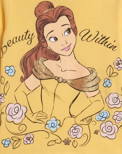 Miniatura 8 de Disney Princess Ariel Cenicienta Belle - Paquete de 3 camisetas de bebé a niño grande