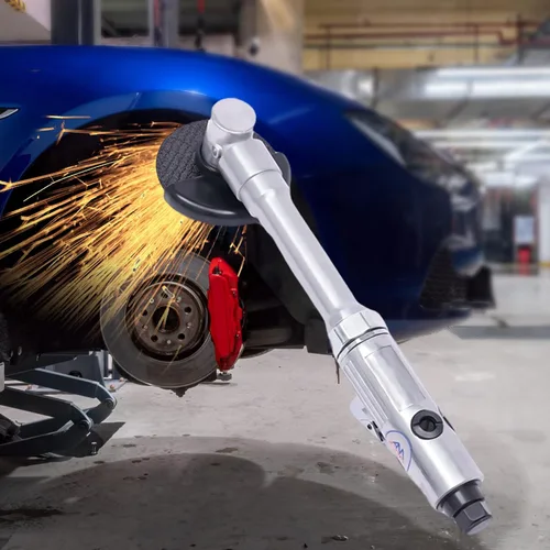 Miniatura 3 de Amoladora angular neumática, herramienta de corte neumática de 18000RPM 90PSI, máquina de corte de 3 "/75 mm con mango largo para pulido, corte