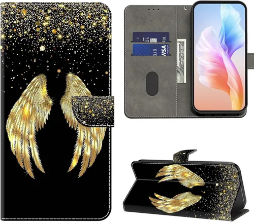 Miniatura 37 de Funda para Samsung Galaxy S22, cartera Flip Folio lindo 3D pintado de dibujos animados PU Funda de cuero PU para niñas mujeres ranuras para tarjetas
