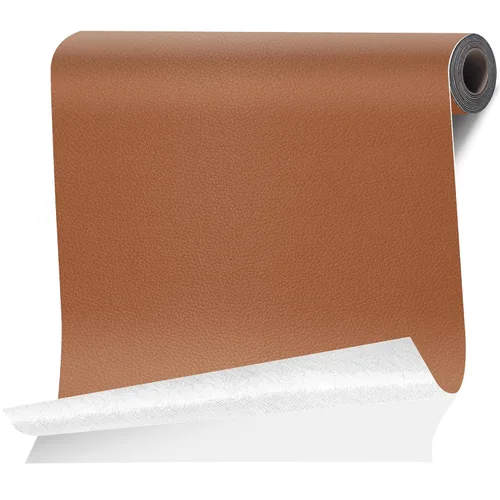 Miniatura 26 de Cahomo - Cinta de parches autoadhesivos para reparación de cuero para sofás - 8x11 pulgadas, kit de reparación de vinilo y cuero para muebles, Café