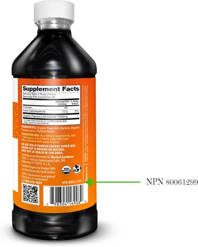 Miniatura 3 de Herbal Goodness Soporte de plaquetas de extracto de hoja de papaya – 15 veces refuerzo de plaquetas en sangre, apoyo de médula ósea y bazo, salud