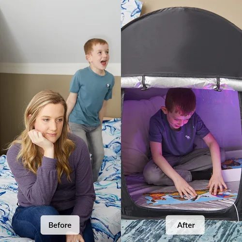 Miniatura 7 de Tienda de campaña sensorial Esquina tranquila para que los niños jueguen y se relajen Esquina sensorial Ayuda con autismo, SPD, ansiedad