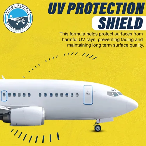 Miniatura 6 de Plane Perfect Wing Wipe Sellador en aerosol de detalle rápido – Cera hidrofóbica de grado aeronáutico con protección UV – Brillo nano Spec de larga