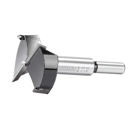 Miniatura 42 de Mollom Broca Forstner de 1/4" (6.3 mm) para carpintería precisa con un grosor de carburo YG8 duradero de 0.063 in, esta herramienta de corte
