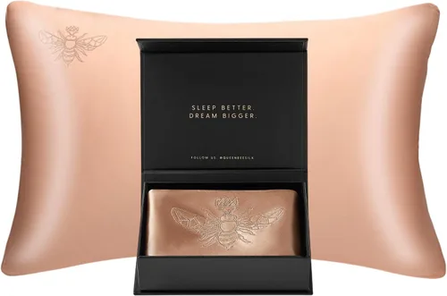 Miniatura 4 de Funda de almohada de seda para cabello y piel - Paquete individual - Alta calidad 6A 100% seda de morera real 22 Momme Charmeuse (ambos lados)
