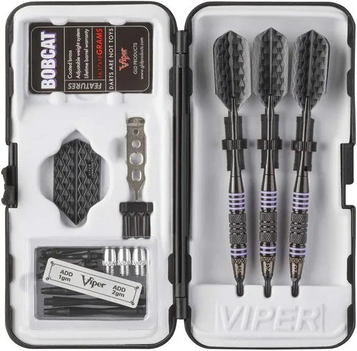 Miniatura 9 de Bobcat Adjustable Weight Soft Tip Darts with Storage/Travel Case