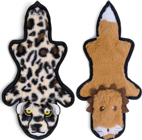 Miniatura 10 de SHARLOVY Juguetes chirriantes para perros pequeños, juguete de peluche para cachorros, lindo juguete masticable para cachorros para la dentición