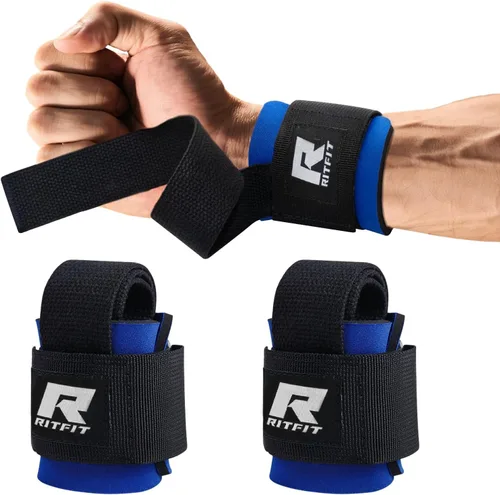 RitFit Muñequeras, correas de muñeca para levantamiento de pesas, soporte de muñeca para entrenamiento, culturismo, MMA, levantamiento de potencia,